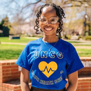 UNCG student Yawa Eklou.