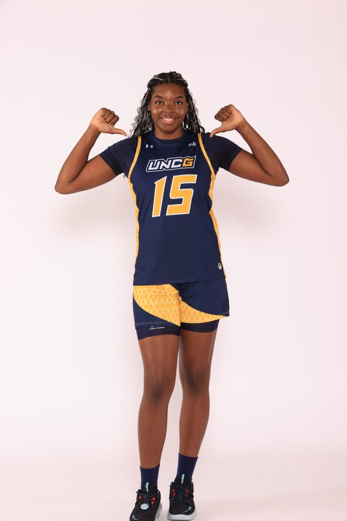 Khalis Cain promotional basketball photo.