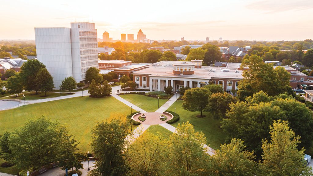 UNCG campus