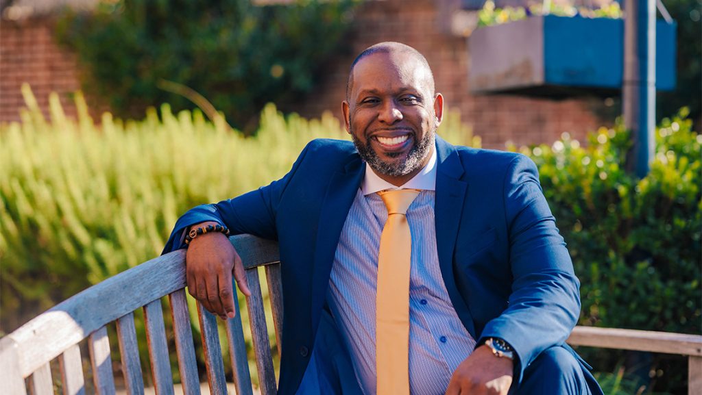 UNCG alumnus Marcus T. Johnson.