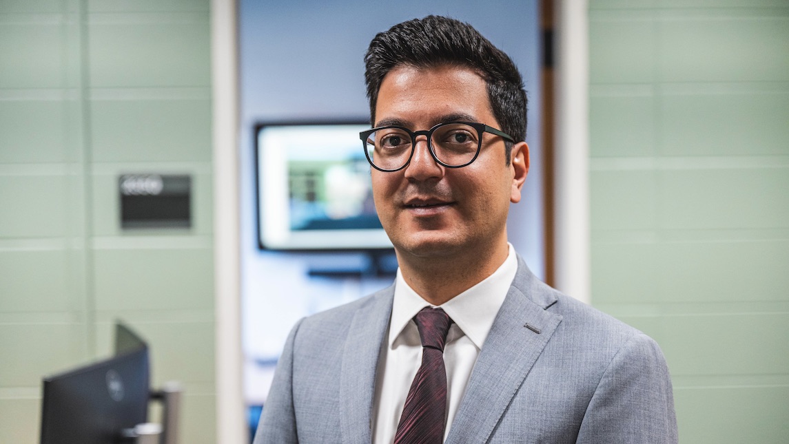 UNCG Spartan Cyber Guardian Academy professor Moez.