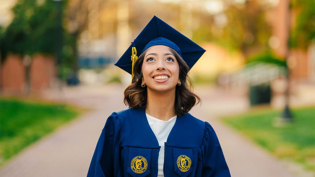 UNCG kinesiology graduate Kat Reyes.