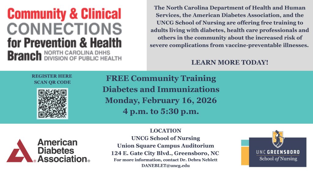 flyer for community connections event