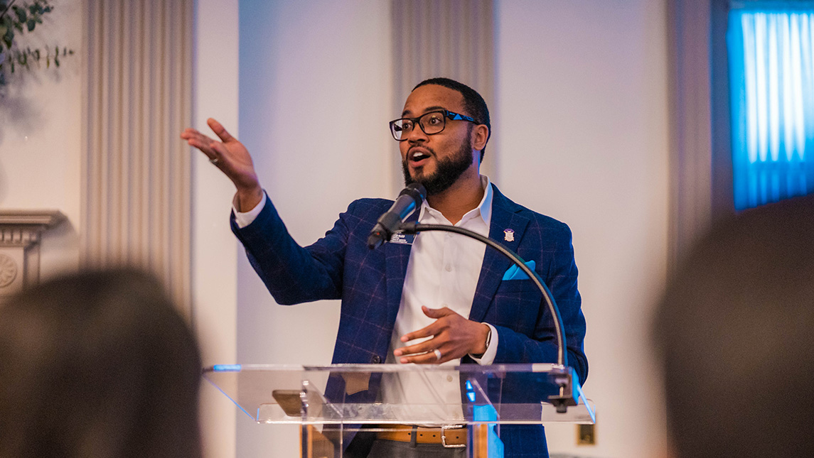 Jarrod Rudd ’13 Builds Civic-Minded Spartans, Ready to Serve and Vote 