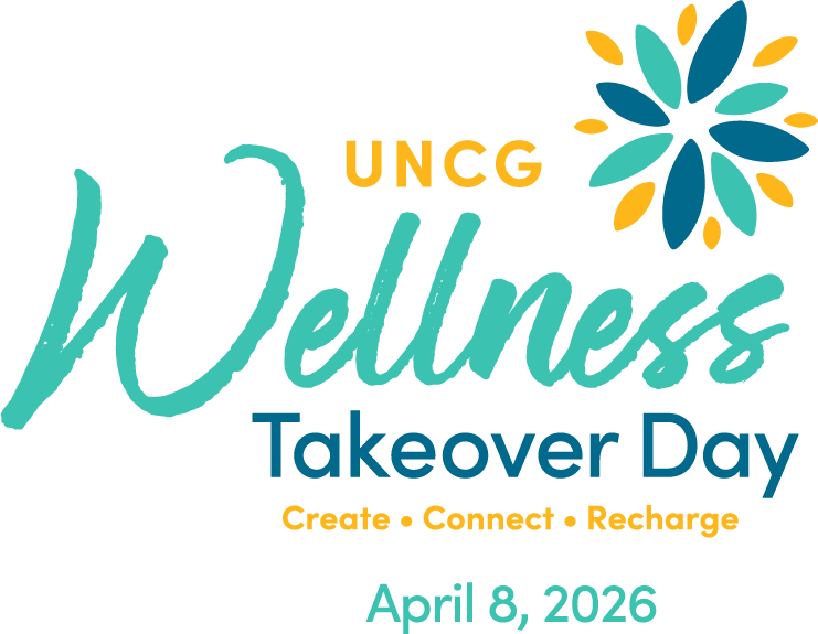 UNCG Wellness Takeover Day logo