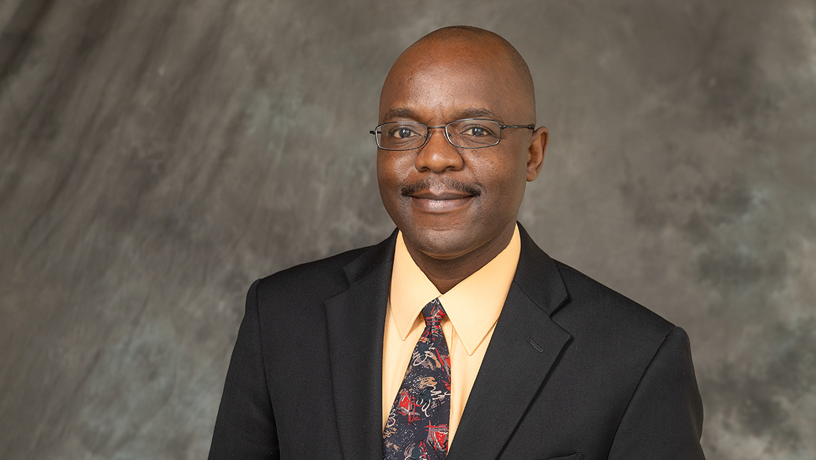 Portrait of Dr. Morgan Chitiyo.