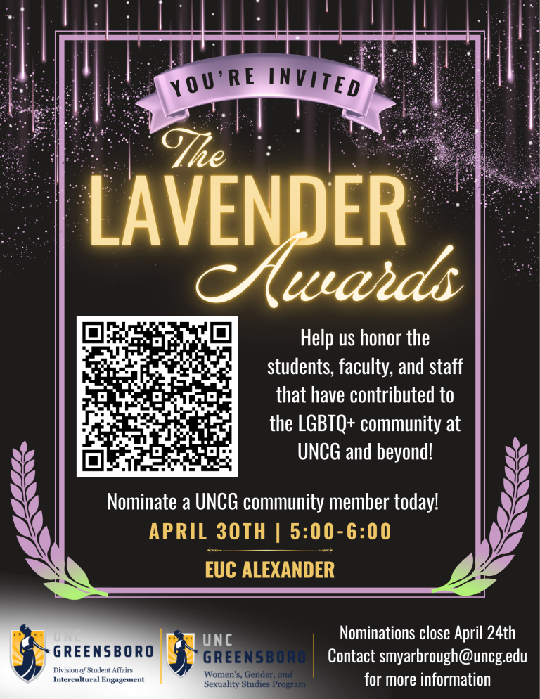 lavender awards flyer