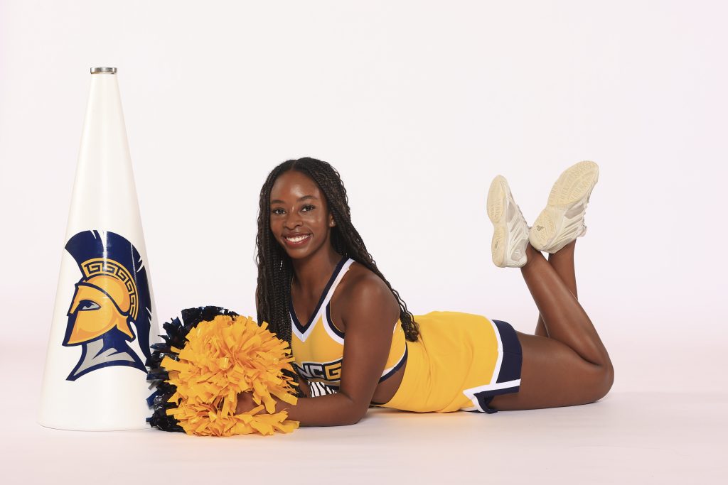 UNCG Spartan Cheerleader Samantha Fynn