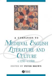 Cover of A Companion to Medieval English Literature and Culture, the volume containing this article